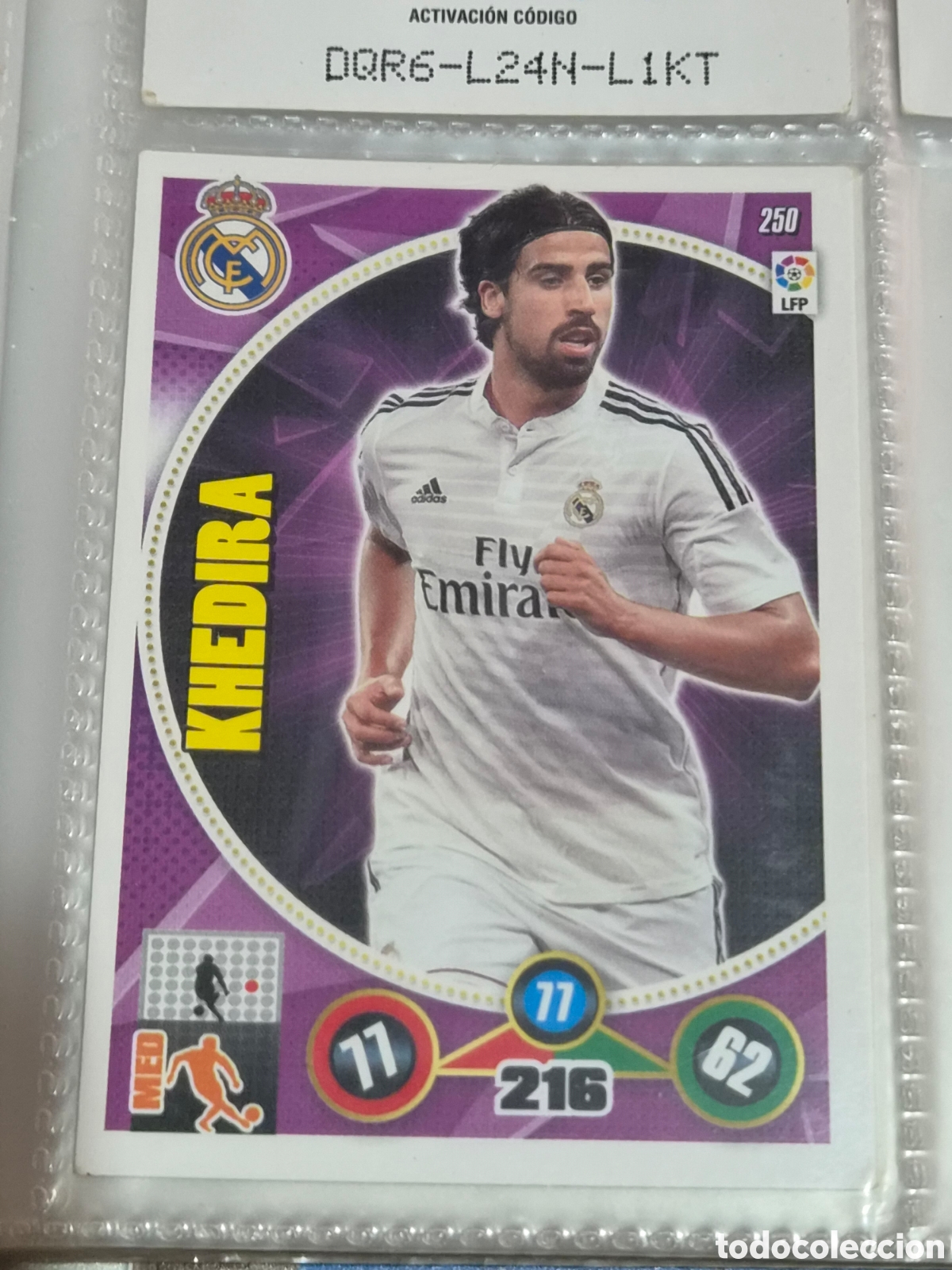 Trading Cards: 250 - KHEDIRA , REAL MADRID ADRENALYN 2014-2015