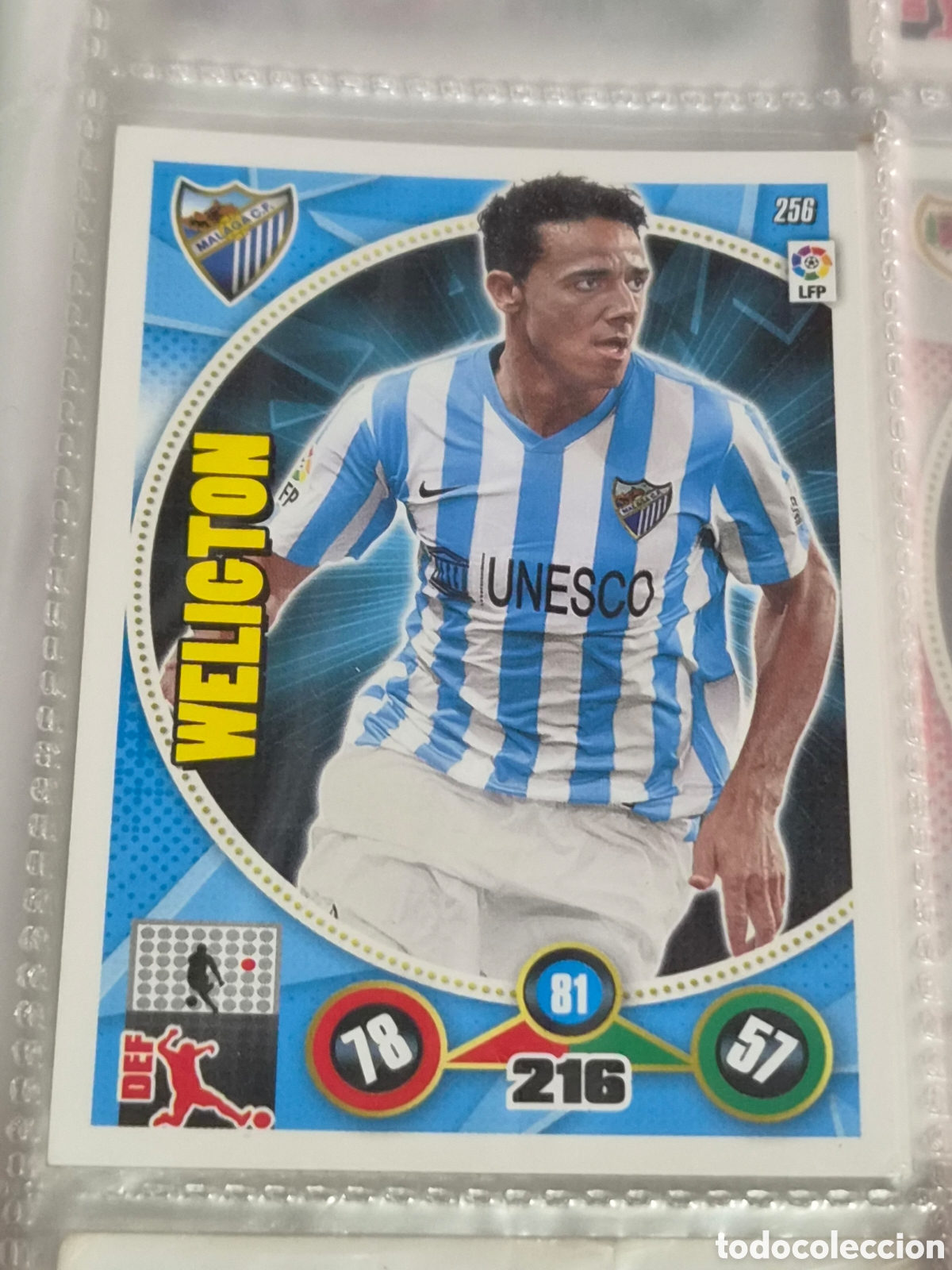 Trading Cards: 256 - WELIGTON, M&Aacute;LAGA ADRENALYN 2014-2015
