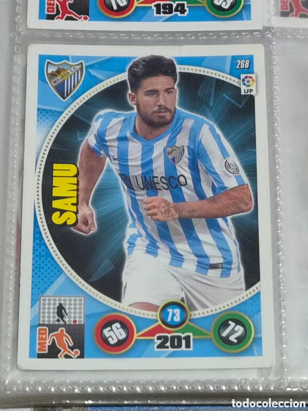 Trading Cards: 268 - SAMU , M&Aacute;LAGA ADRENALYN 2014-2015