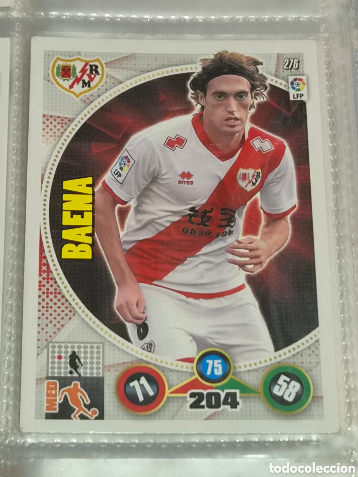 Trading Cards: 276 - BAENA, RAYO VALLECANO ADRENALYN 2014-2015