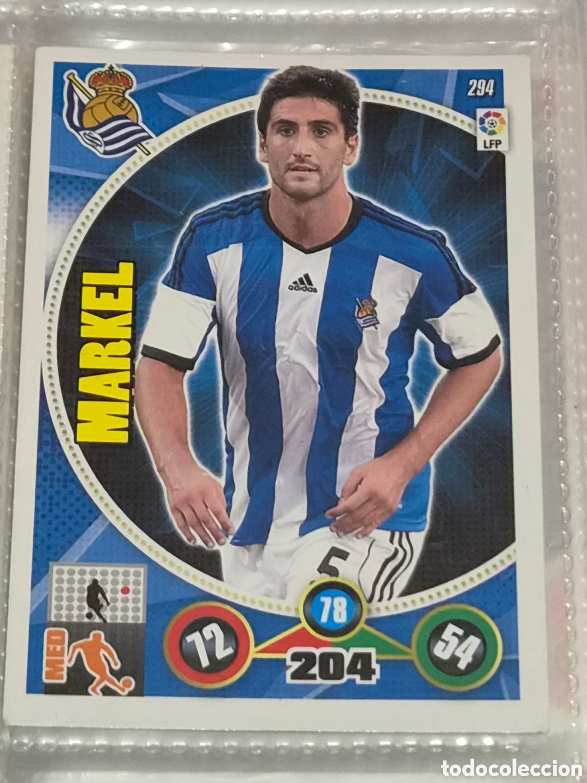Trading Cards: 294 - MARKEL, REAL SOCIEDAD ADRENALYN 2014-2015