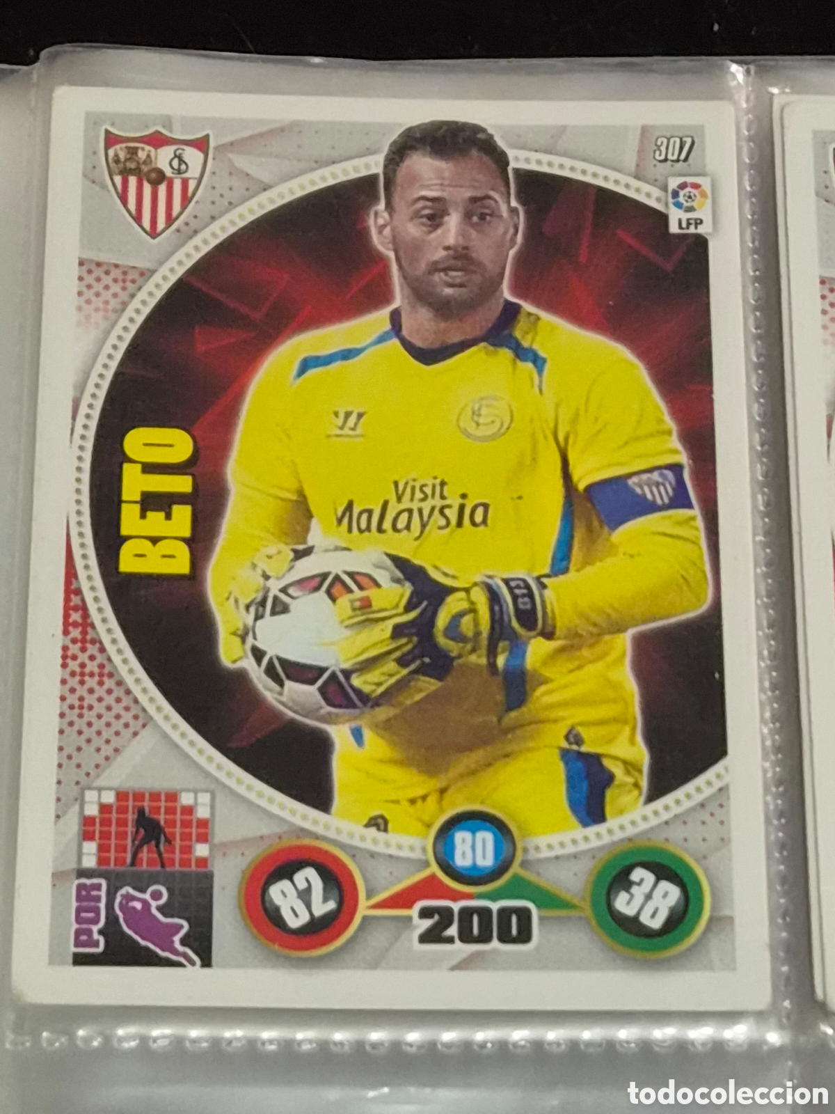 Trading Cards: 307 - BETO , SEVILLA ADRENALYN 2014-2015