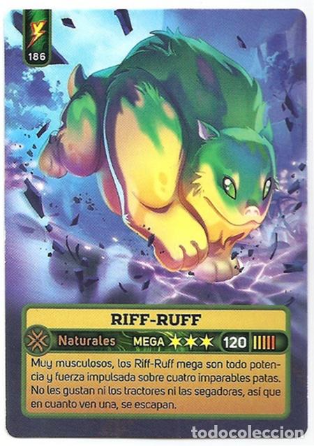 Trading Cards: Riff-Ruff, carta coleccionable del juego de cartas Nergys, n.&ordm; 186 - Panini, 2024