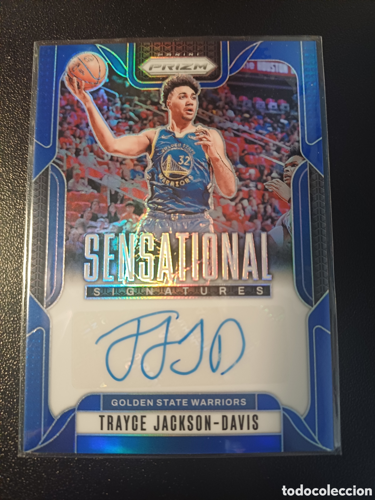 Trading Cards: #SS-TJD TRAYCE JACKSON-DAVIS AUTO GOLDEN STATE WARRIORS 47/49 PANINI PRIZM BASKETBALL 2024-25 NBA