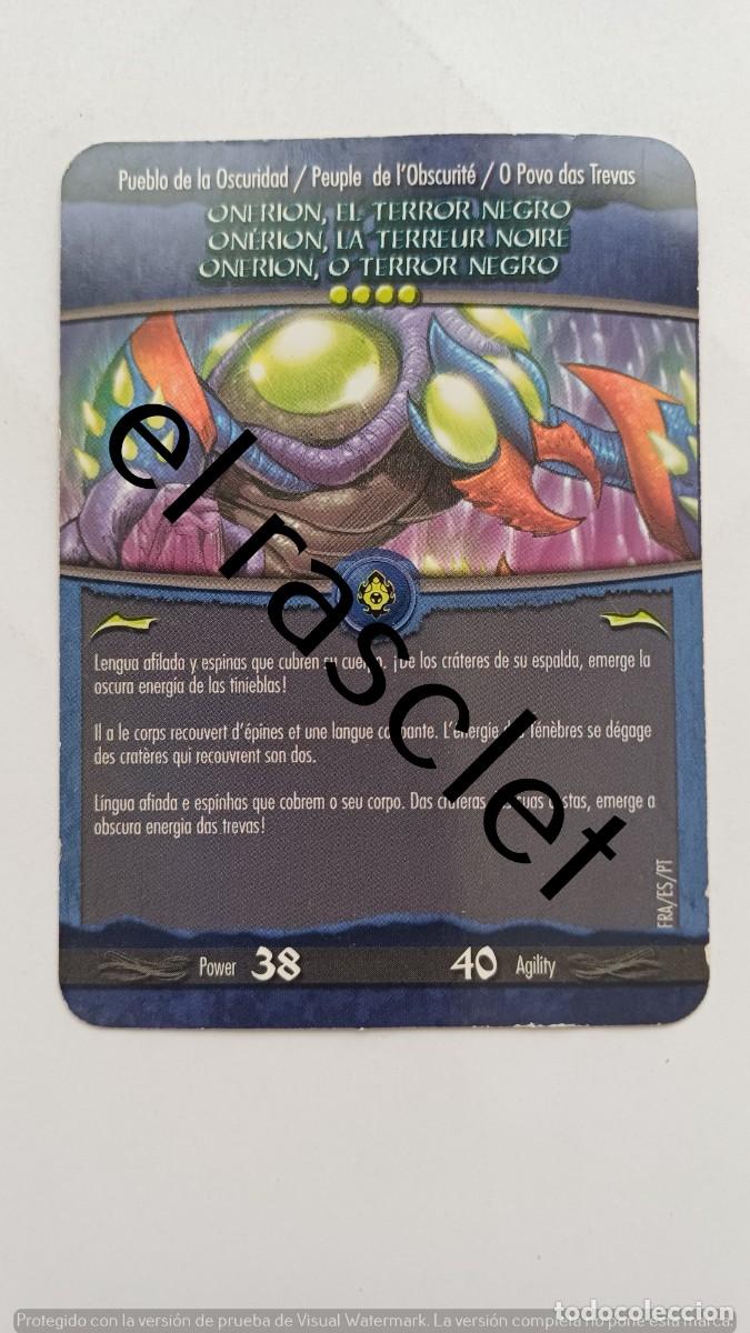 Trading Cards: CARTA /CROMO GORMITI -PUEBLO DE LA OSCURIDAD
