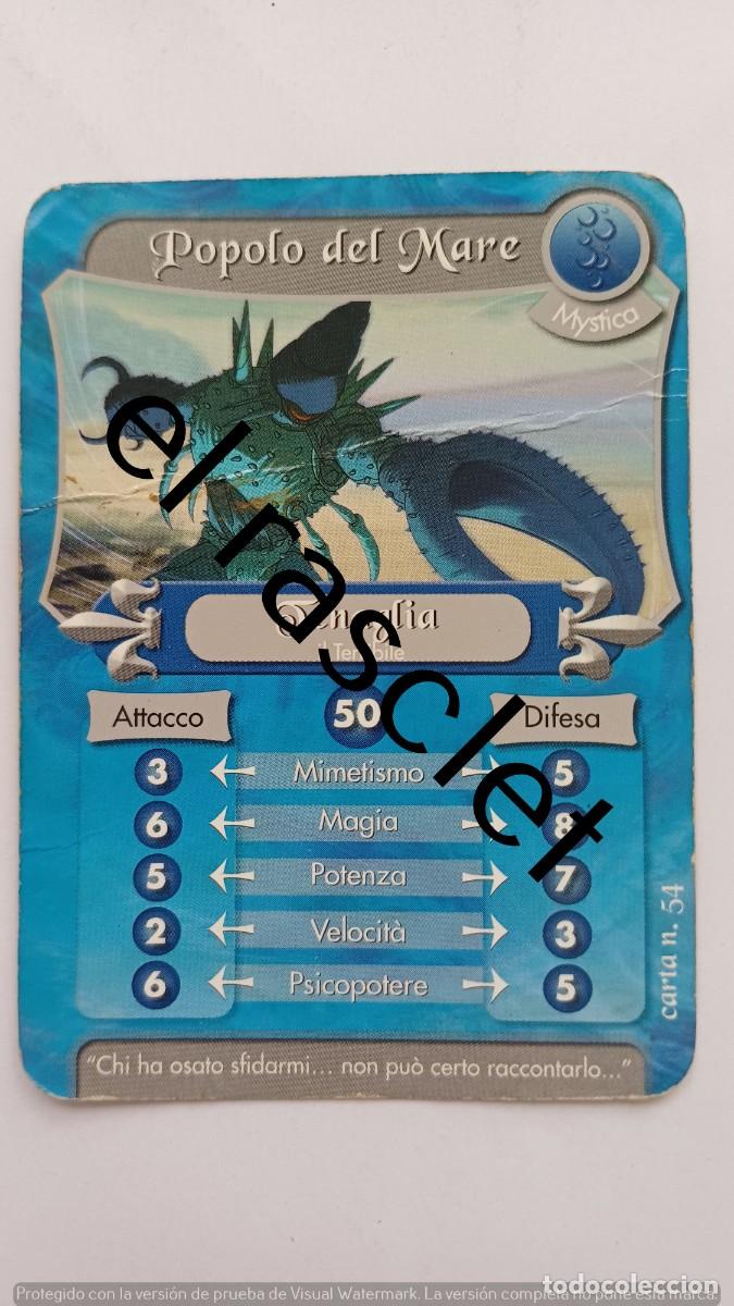 Trading Cards: CARTA /CROMO GORMITI -POPOLO DEL MARE