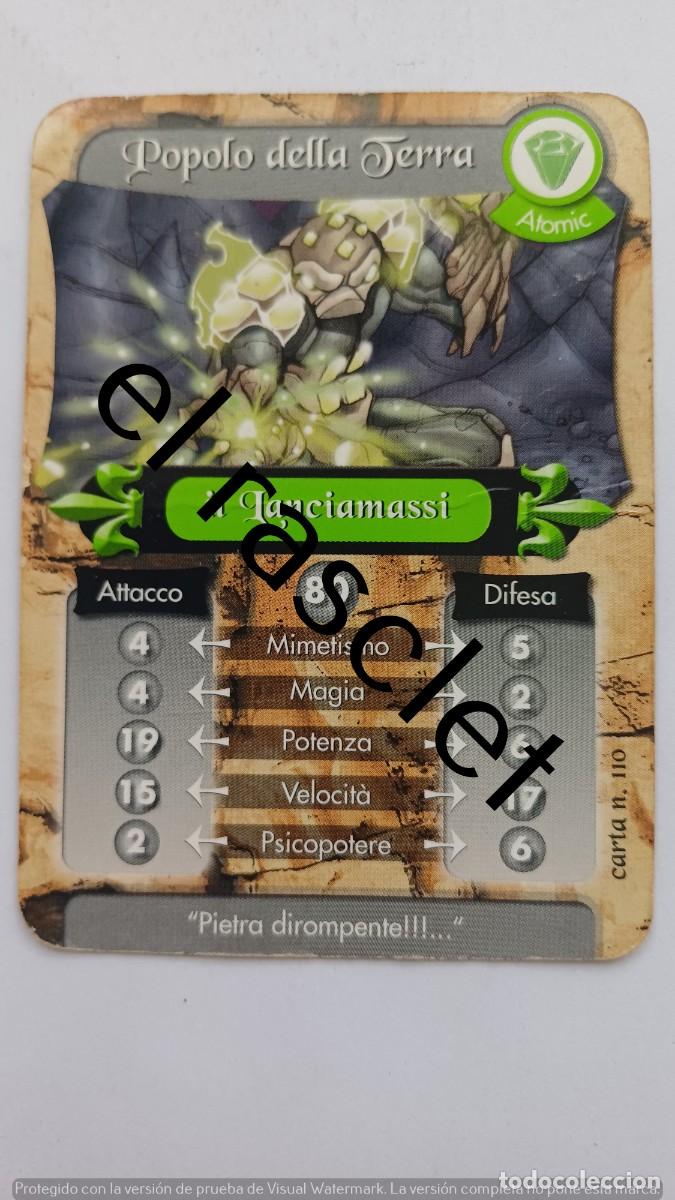 Trading Cards: CARTA /CROMO GORMITI -PUEBLO DE LA TIERRA