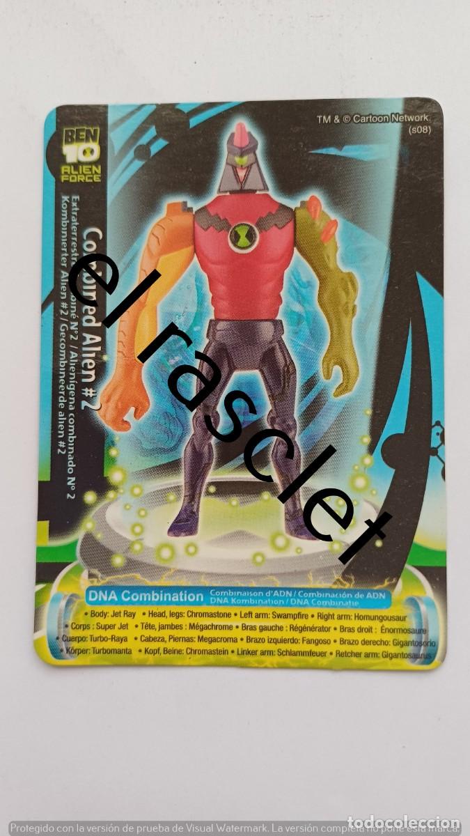Trading Cards: CARTA BEN 10 ALIEN FORCE - COMBINED ALIEN #2