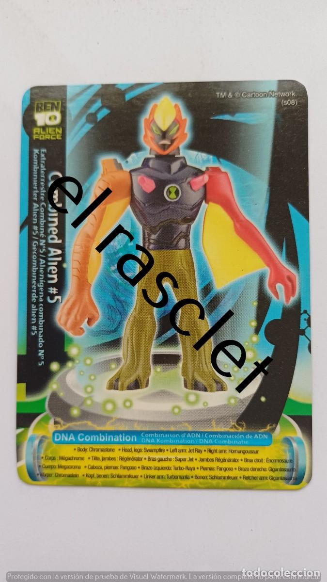 Trading Cards: CARTA BEN 10 ALIEN FORCE - COMBINED ALIEN #5