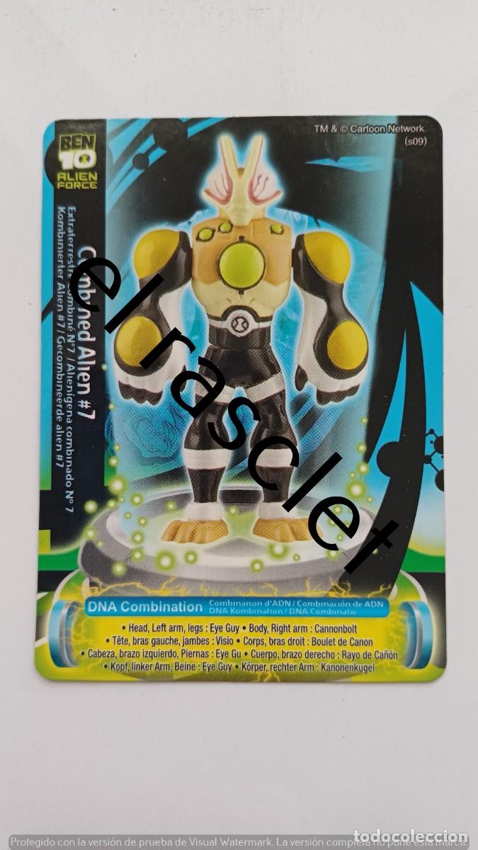 Trading Cards: CARTA BEN 10 ALIEN FORCE - COMBINED ALIEN #7