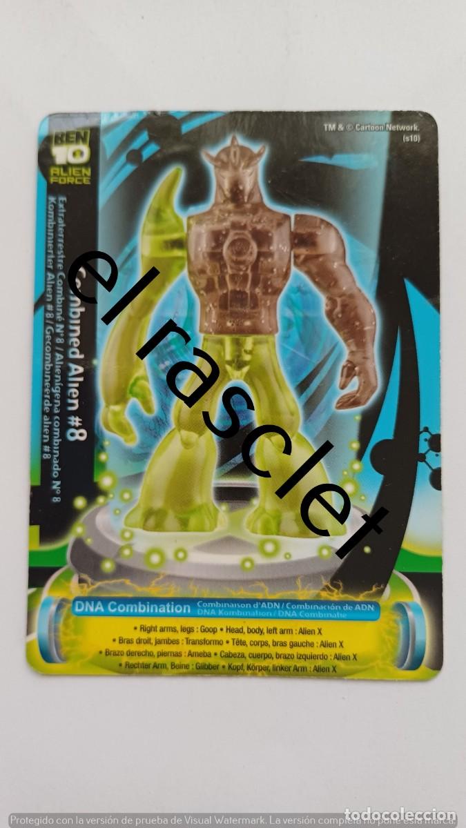 Trading Cards: CARTA BEN 10 ALIEN FORCE - COMBINED ALIEN #8