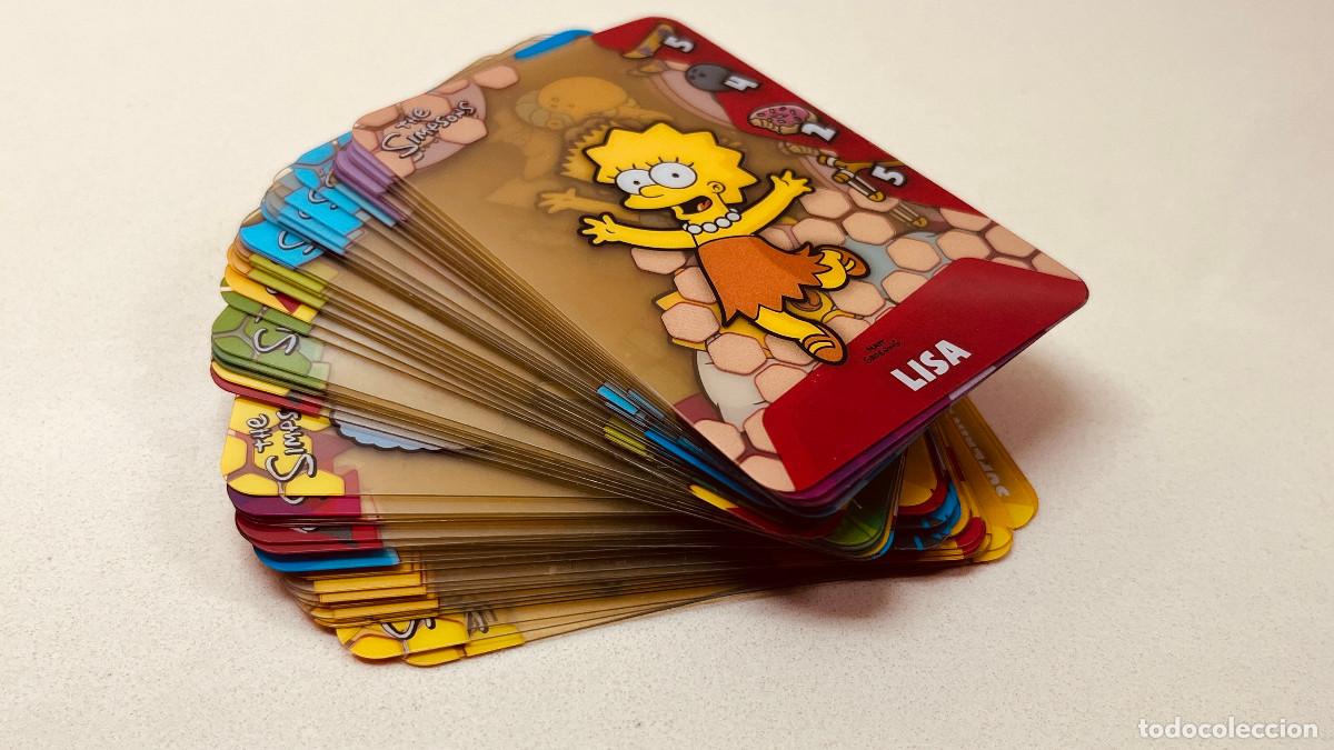 Trading cards: LOTE DE 55 LAMINCARDS. LOS SIPSONS DE EDIBAS - Foto 1