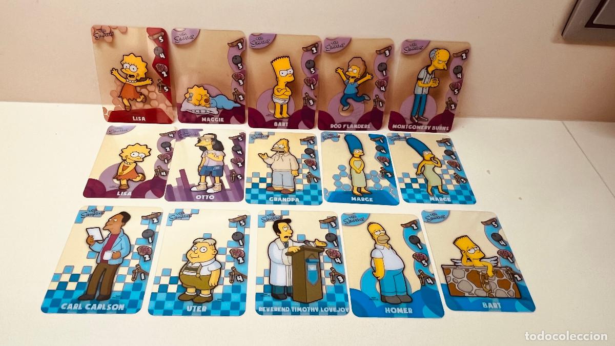 Trading cards: LOTE DE 55 LAMINCARDS. LOS SIPSONS DE EDIBAS - Foto 2