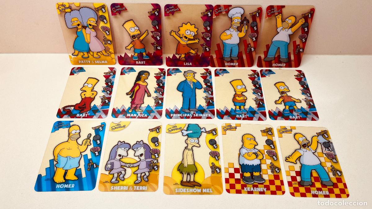 Trading cards: LOTE DE 55 LAMINCARDS. LOS SIPSONS DE EDIBAS - Foto 4
