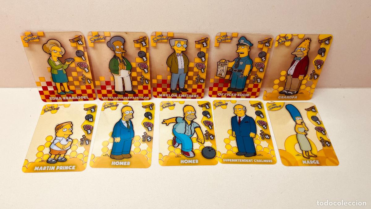Trading cards: LOTE DE 55 LAMINCARDS. LOS SIPSONS DE EDIBAS - Foto 5