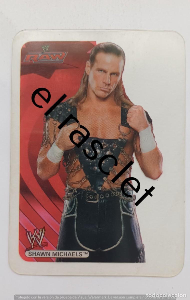 Trading Cards: CARTA/CROMO -WWE LAMINCARDS - SHAMN MICHAELS -N&ordm; 053- A&Ntilde;O 2007