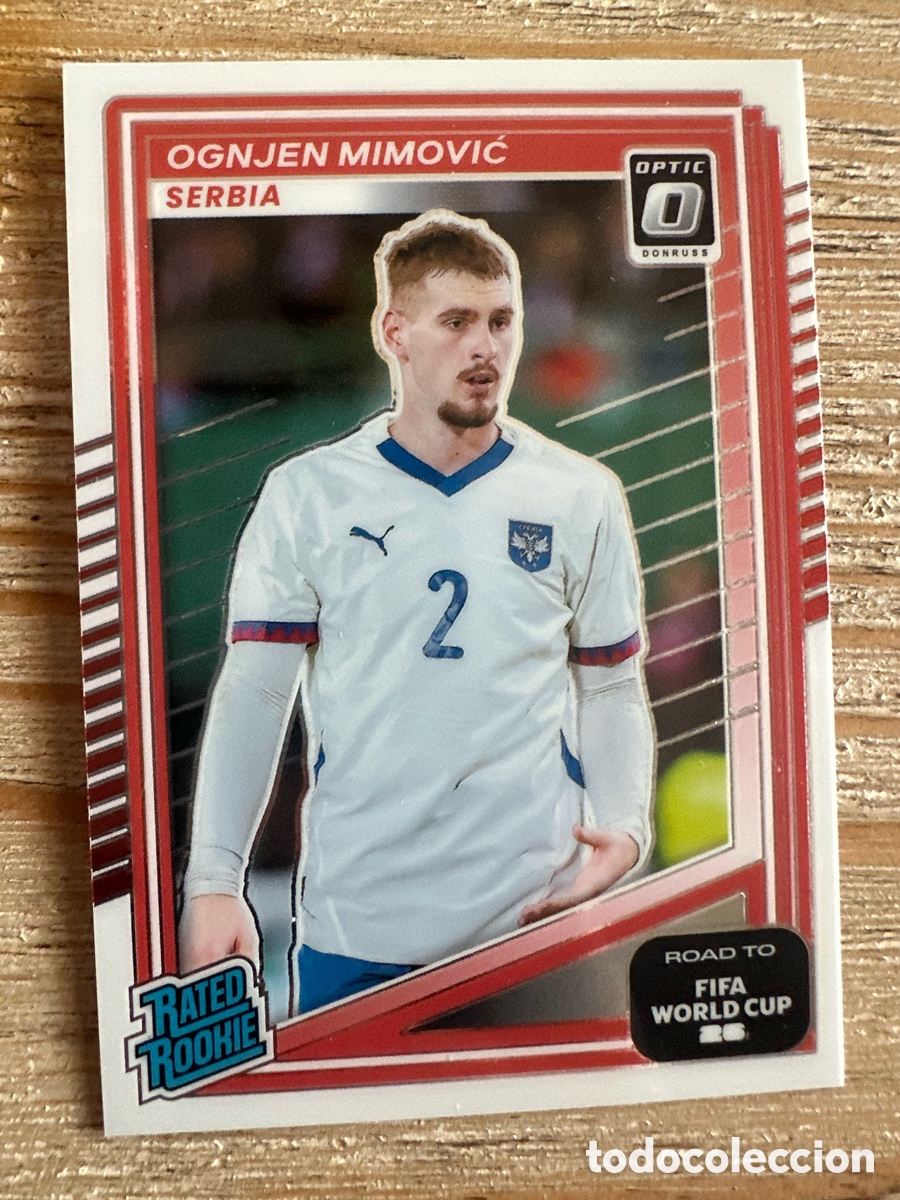 Trading Cards: OGNJEN MIMOVIC SERBIA 241 OPTIC PARALLEL DONRUSS ROAD WORLD CUP 2026 USA CAN MEX MUNDIAL 26 PANINI