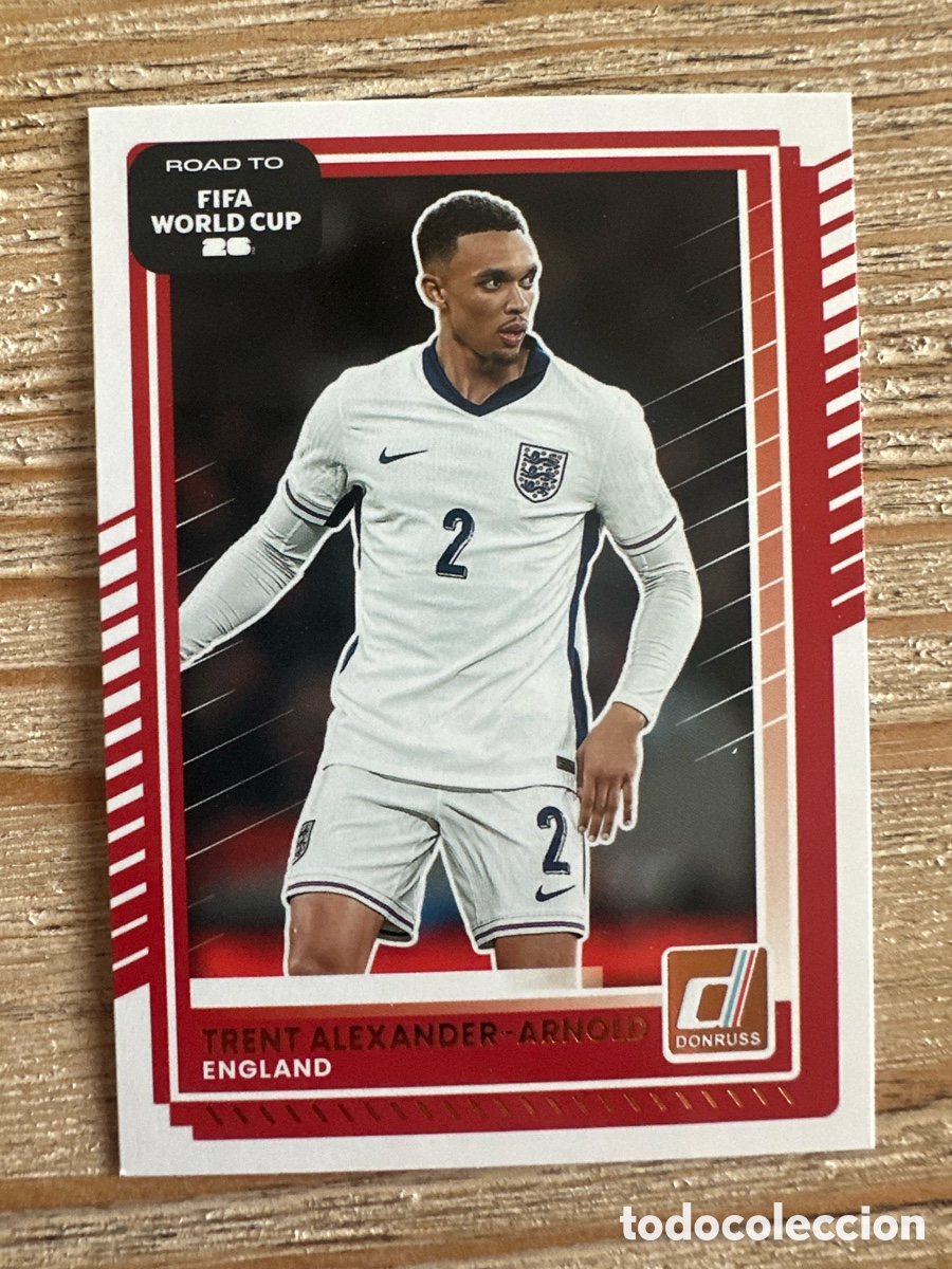 Trading Cards: TRENT ALEXANDER-ARNOLD INGLATERRA 71 DONRUSS ROAD WORLD CUP 2026 USA CAN MEX MUNDIAL 26 PANINI
