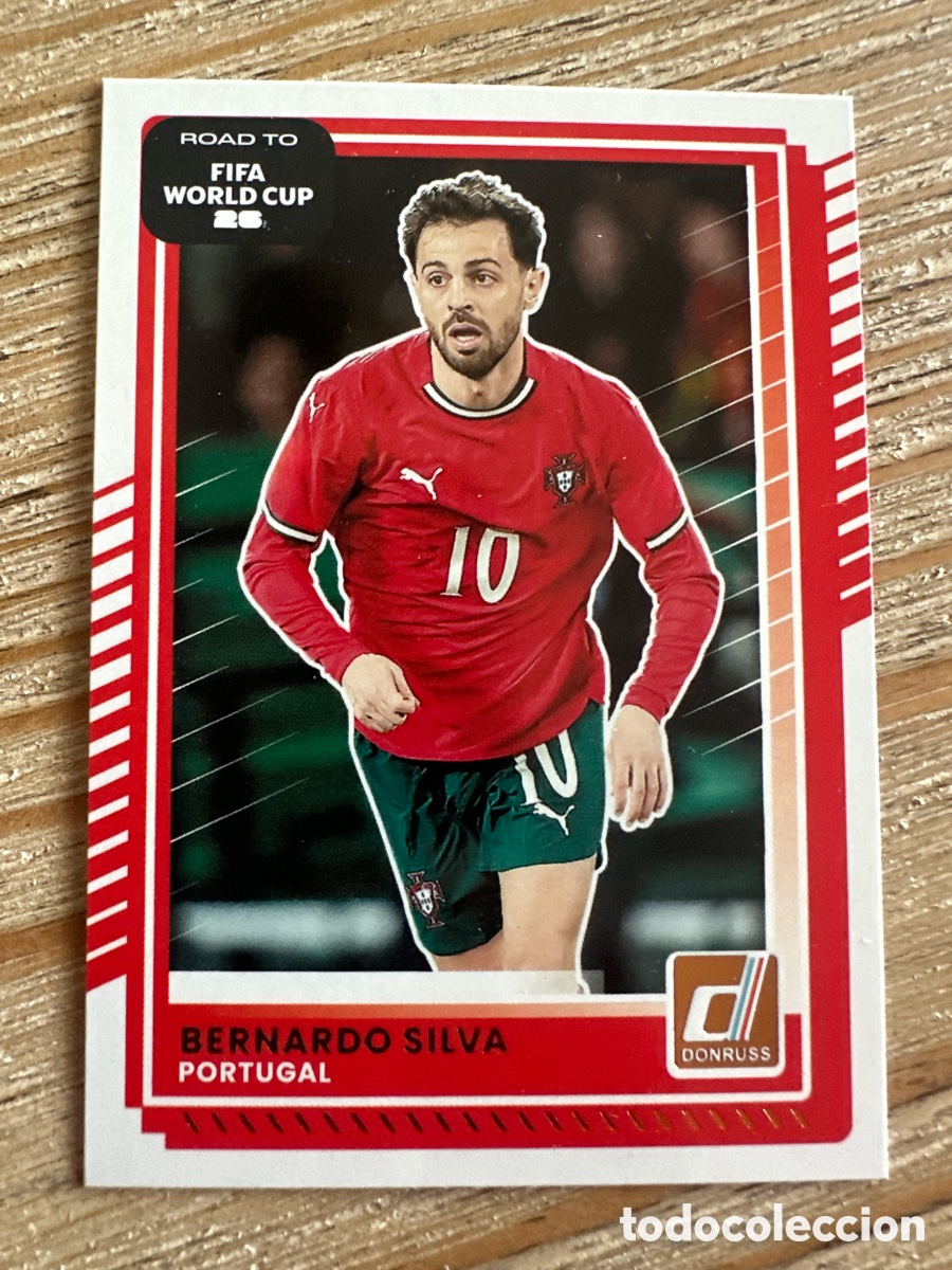 Trading Cards: BERNARDO SILVA PORTUGAL 85 DONRUSS ROAD WORLD CUP 2026 USA CAN MEX MUNDIAL 26 PANINI