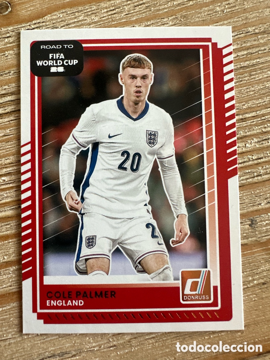Trading Cards: COLE PALMER INGLATERRA 70 DONRUSS FIFA ROAD TO WORLD CUP 2026 USA CAN MEX 26 PANINI