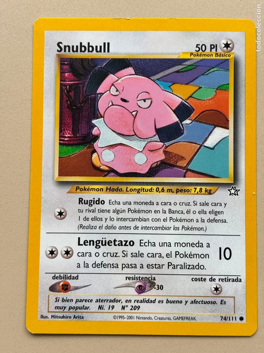 Trading Cards: POKEMON TCG - SNUBBULL ( NEO GENESIS ) # 74