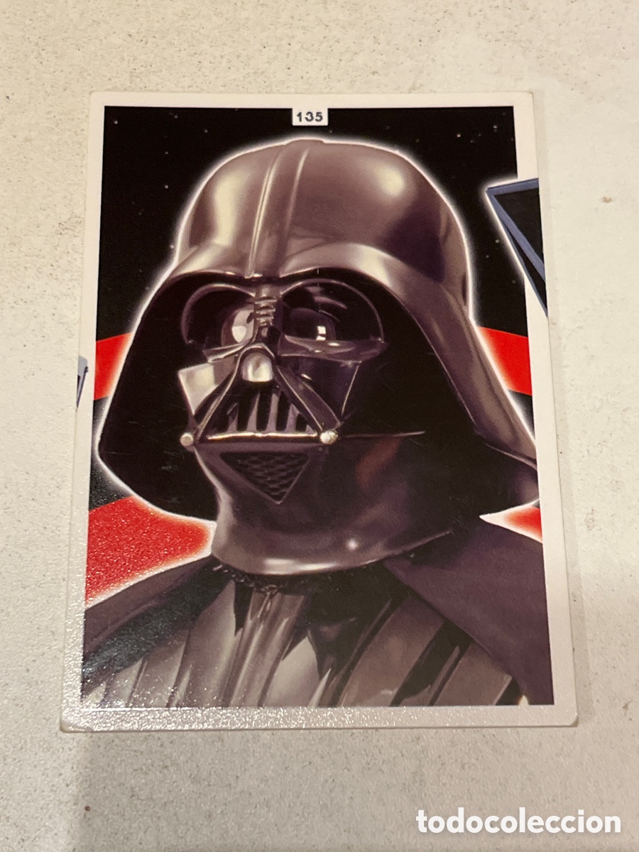 Trading Cards: Cromo Star Wars Topps Force Attax Trading Card N&deg;135 Darth Vader