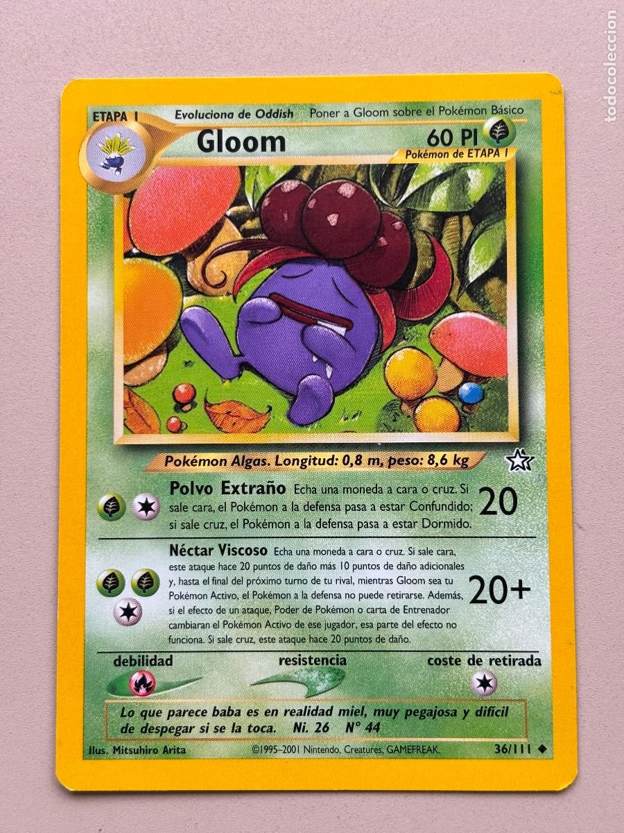Trading Cards: POKEMON TCG - GLOOM ( NEO GENESIS ) # 36