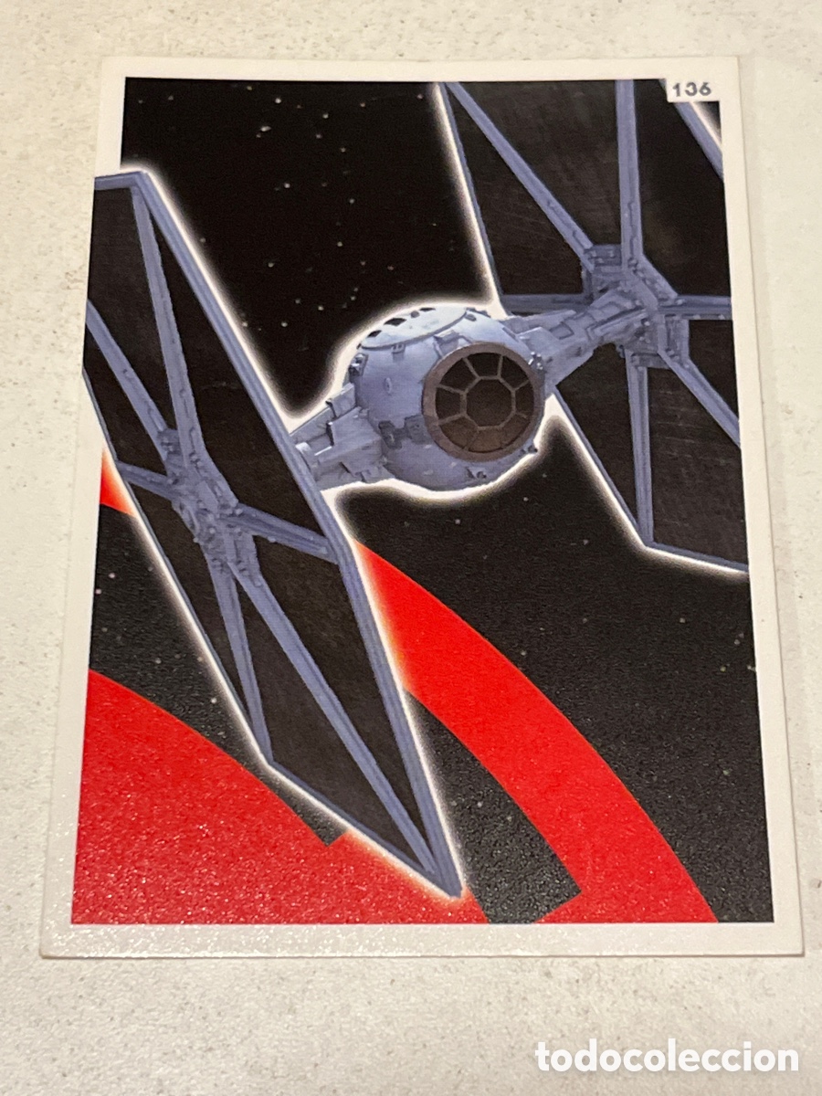 Trading Cards: Cromo Star Wars Topps Force Attax Trading Card N&deg;136 TIE Fighter