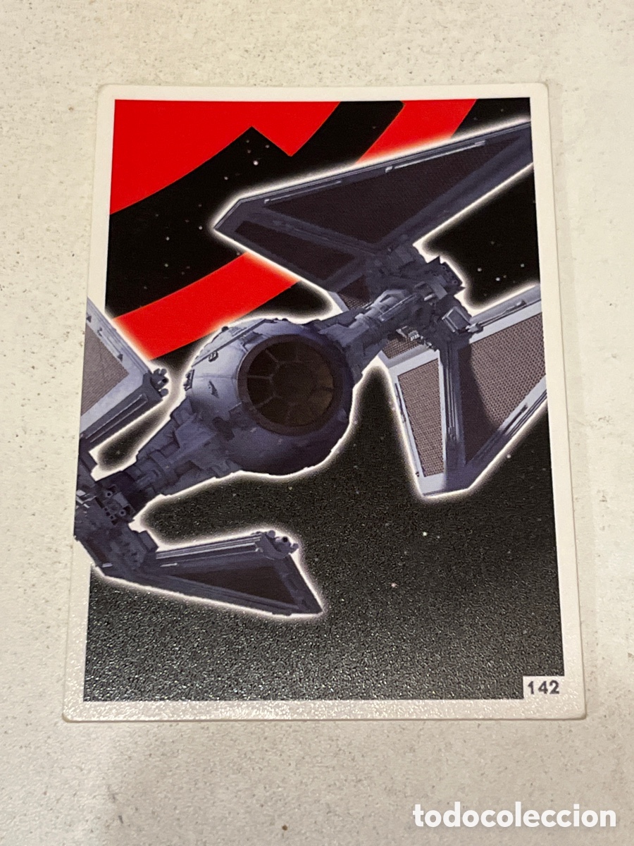Trading Cards: Cromo Star Wars Topps Force Attax Trading Card N&deg;142 TIE Fighter