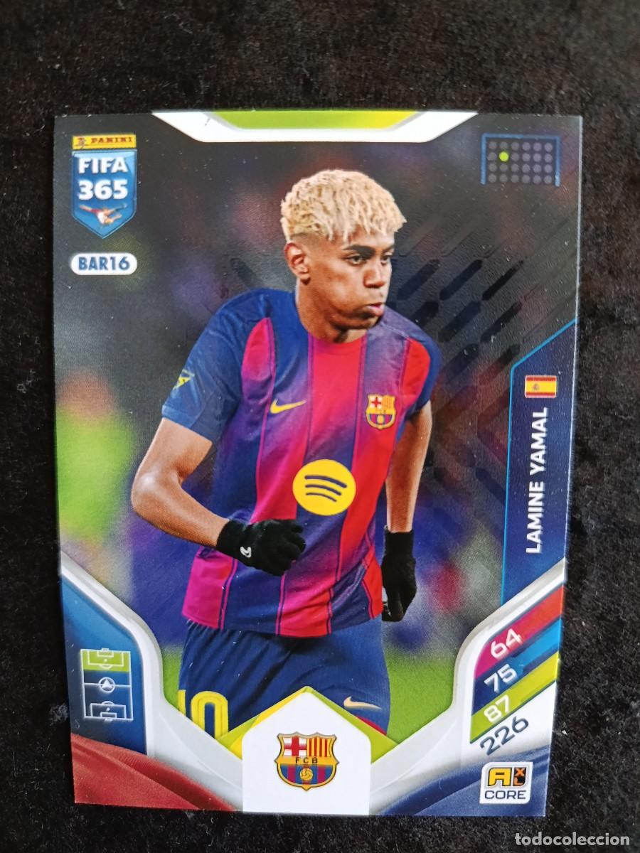 Trading Cards: FIFA 365 ADRENALYN XL 2026. #BAR16 LAMINE YAMAL. FC.BARCELONA.