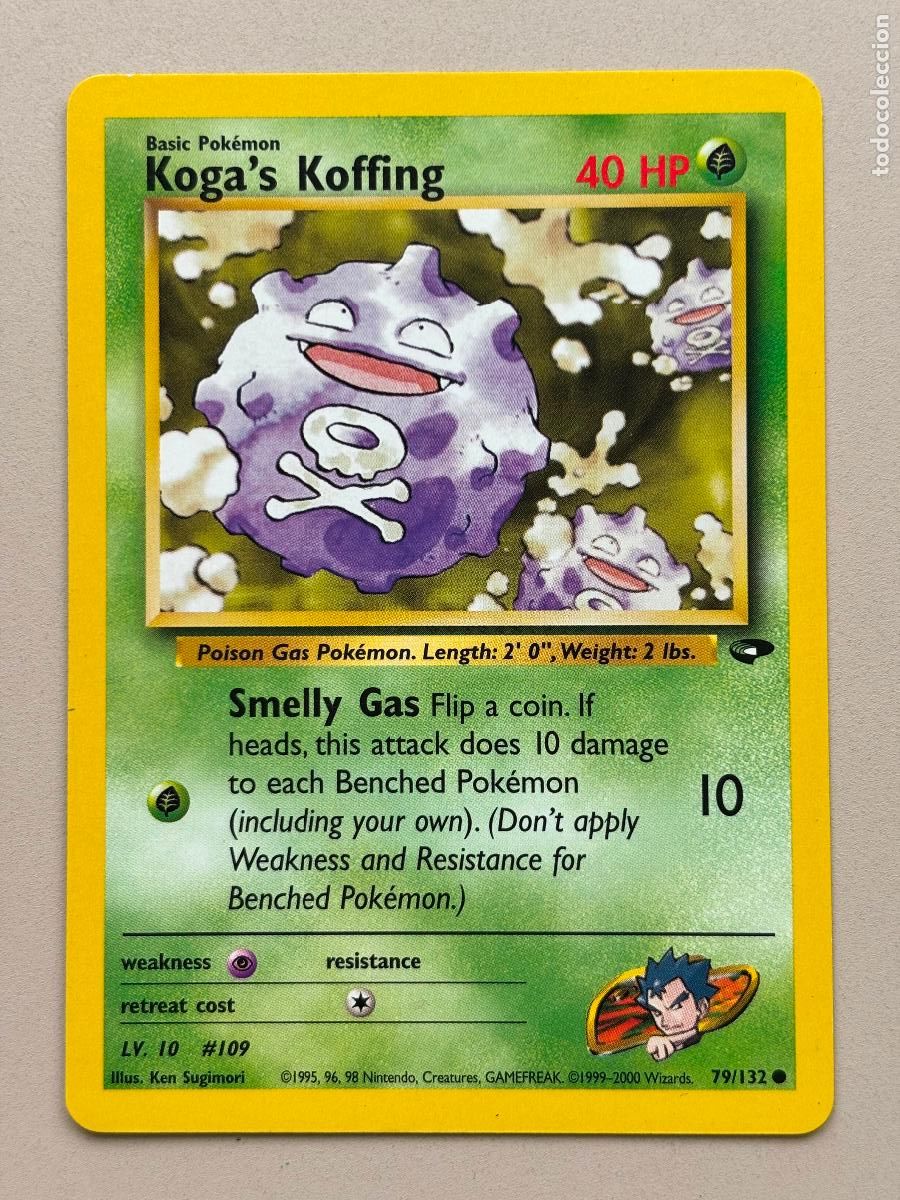 Trading Cards: POKEMON TCG - KOGA'S KOFFING ( GYM CHALLENGE ) # 79