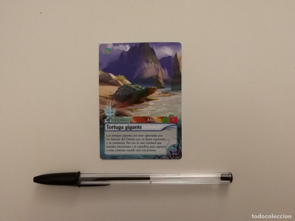 Trading Cards: TRADING CARD ORIGINAL - TORTUGA GIGANTE - FANTASY RIDERS