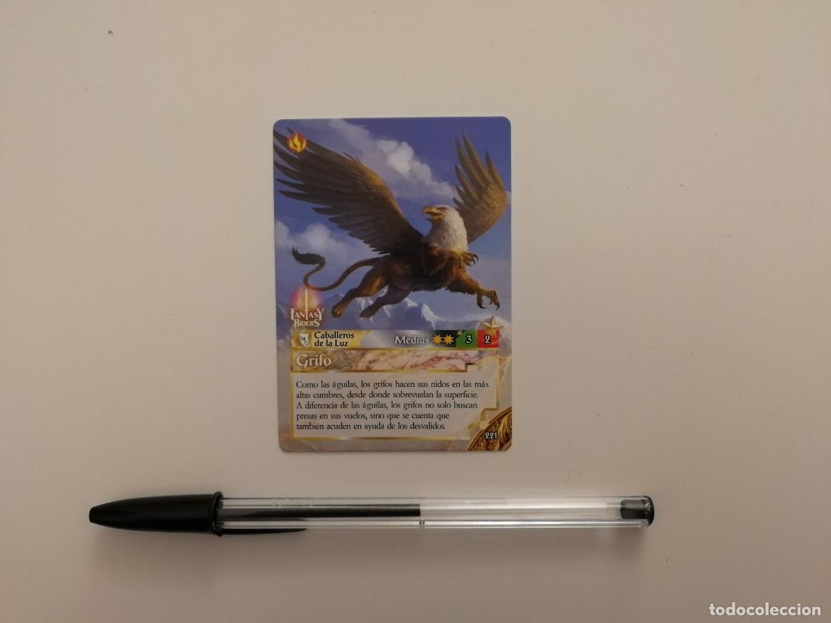 Trading Cards: TRADING CARD ORIGINAL - GRIFO - FANTASY RIDERS