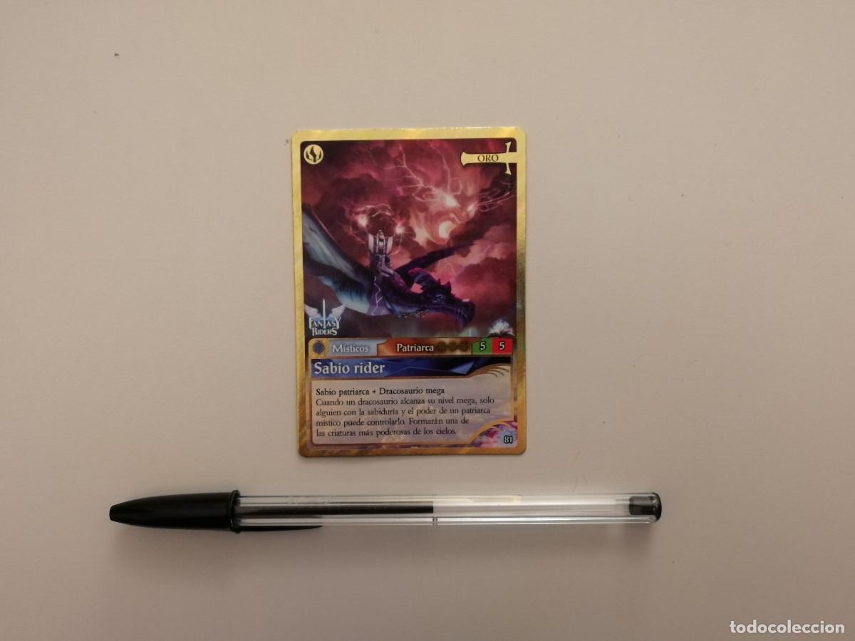 Trading Cards: TRADING CARD ORIGINAL - SABIO RIDER - FANTASY RIDERS
