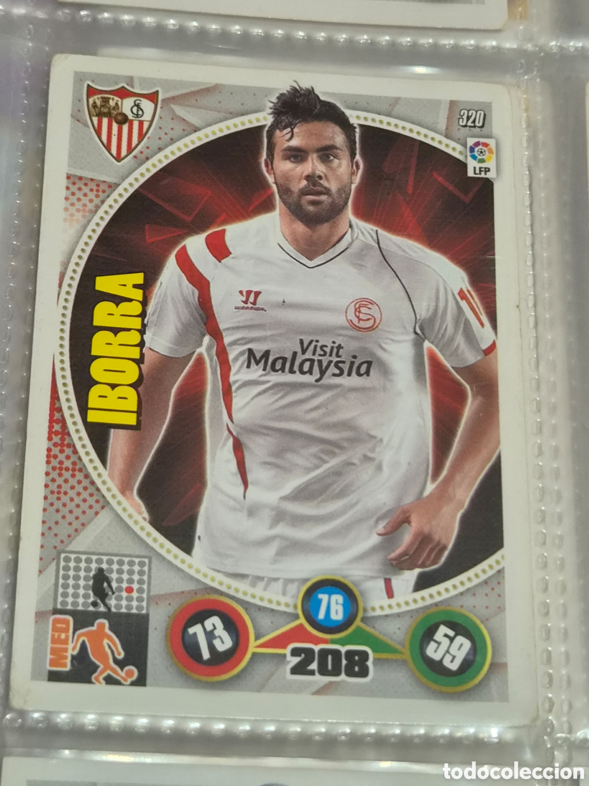 Trading Cards: 320 - IBORRA, SEVILLA ADRENALYN 2014-2015