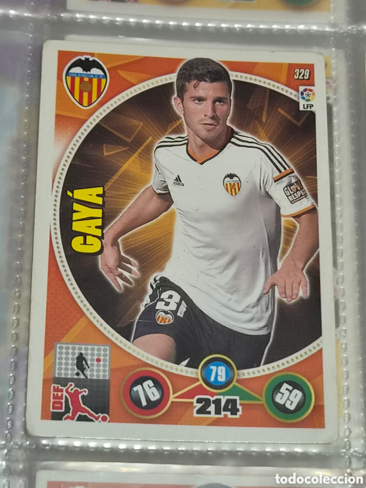 Trading Cards: 329 - GAY&Aacute; , VALENCIA ADRENALYN 2014-2015