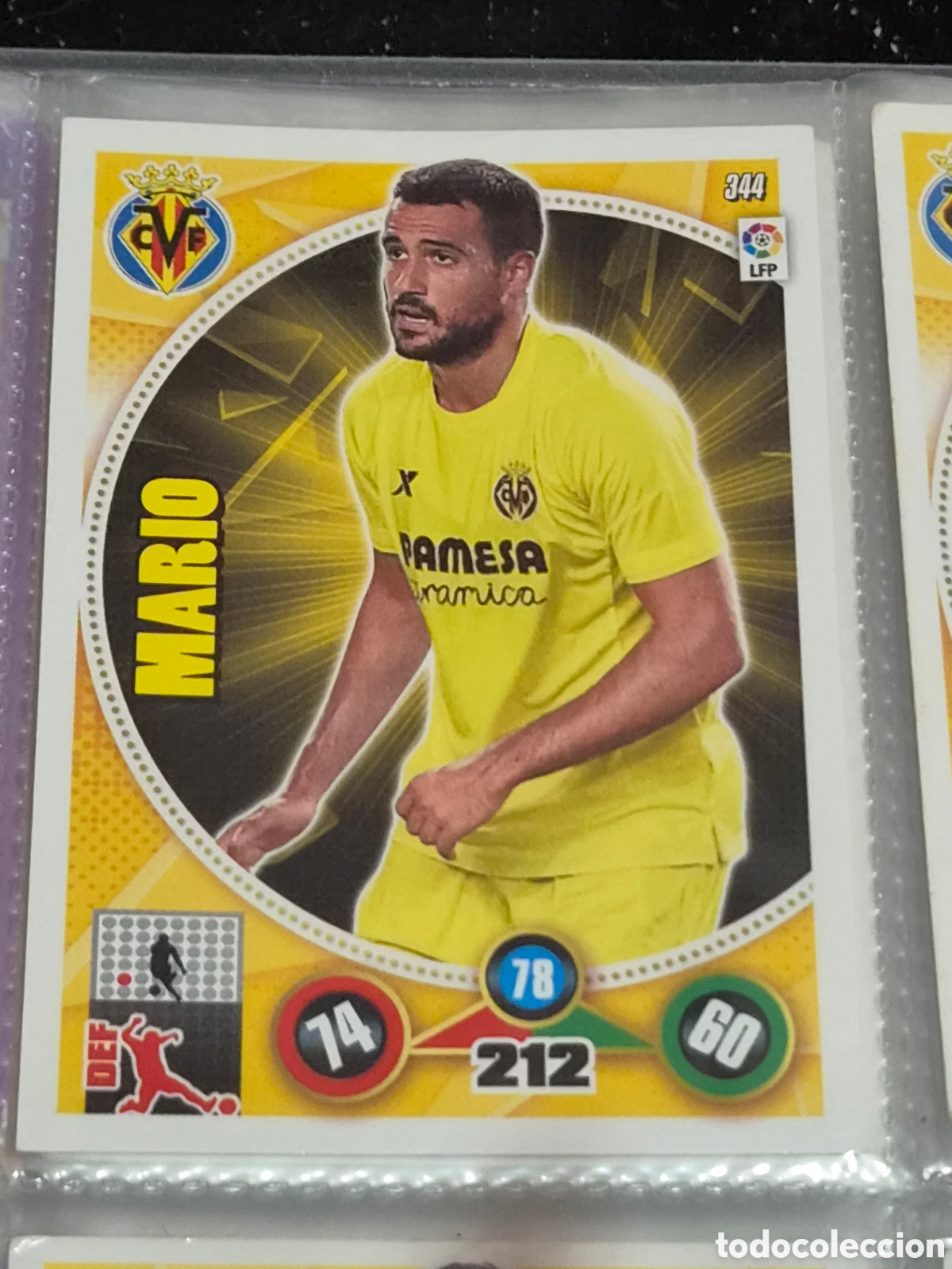 Trading Cards: 344 - MARIO , VILLARREAL ADRENALYN 2014-2015