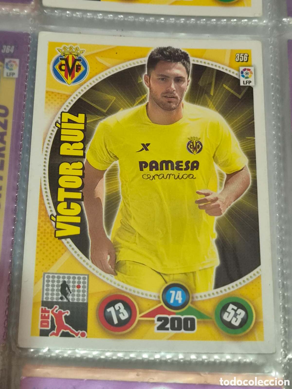 Trading Cards: 356 - VICTOR RUIZ, VILLARREAL ADRENALYN 2014-2015