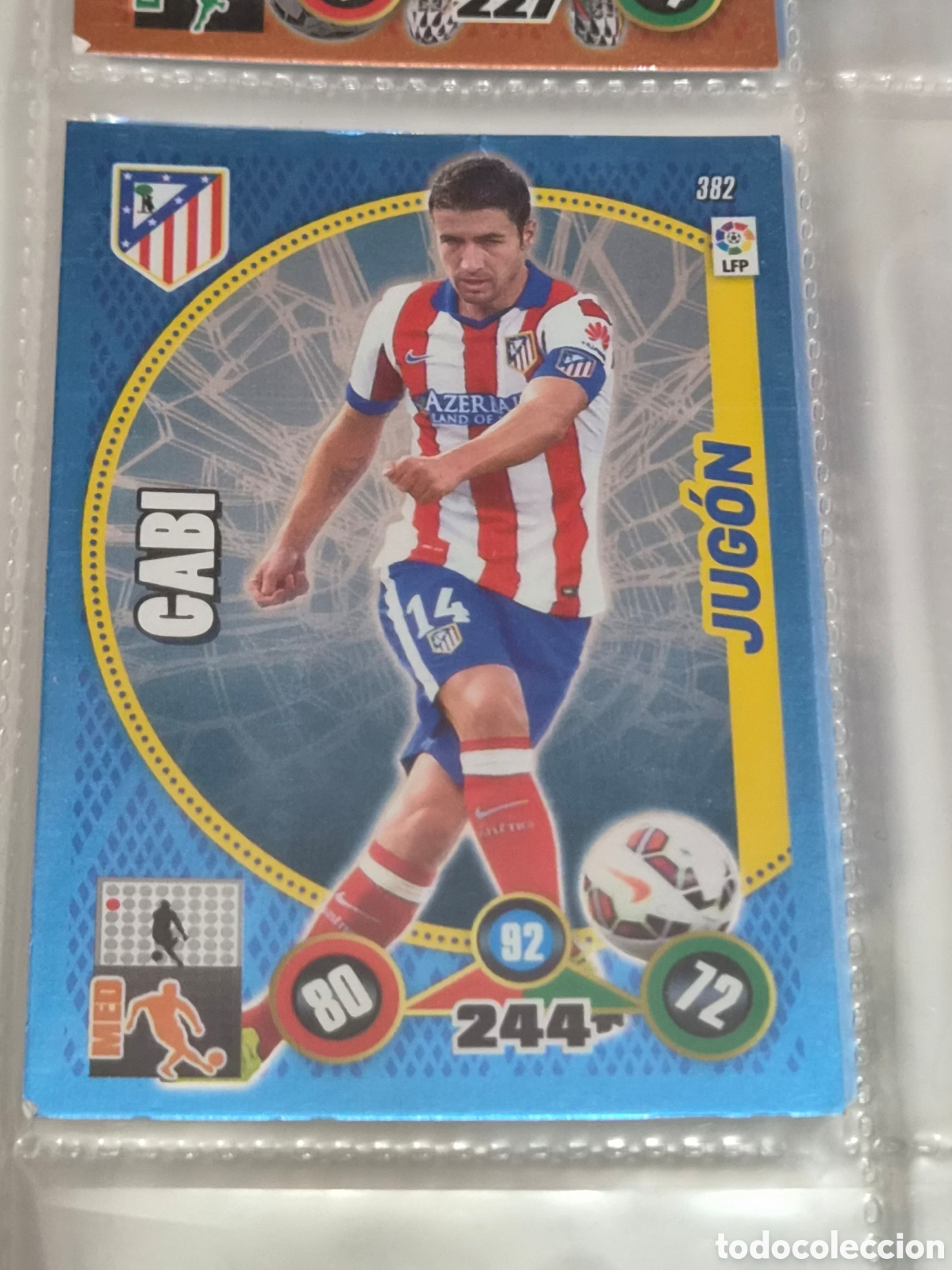 Trading Cards: 382 - GABI, AT.MADRID JUGON ADRENALYN 2014-2015