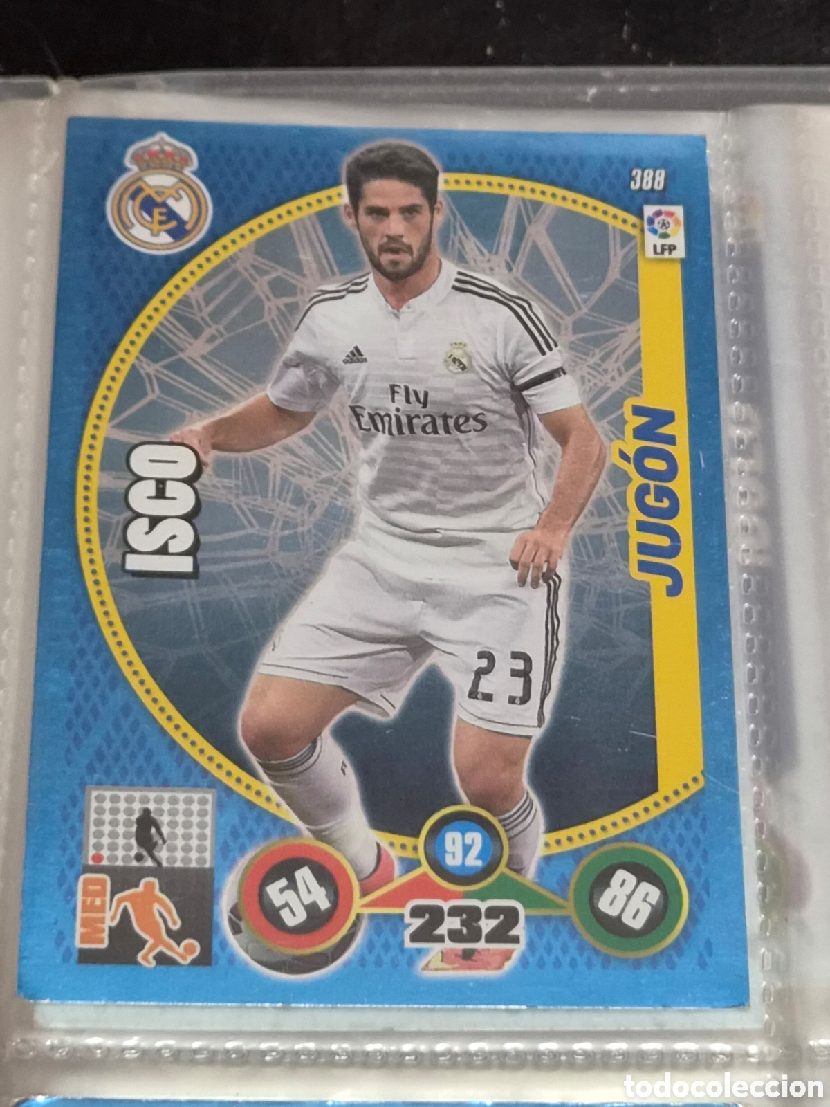 Trading Cards: 388 - ISCO, REAL MADRID JUGON ADRENALYN 2014-2015