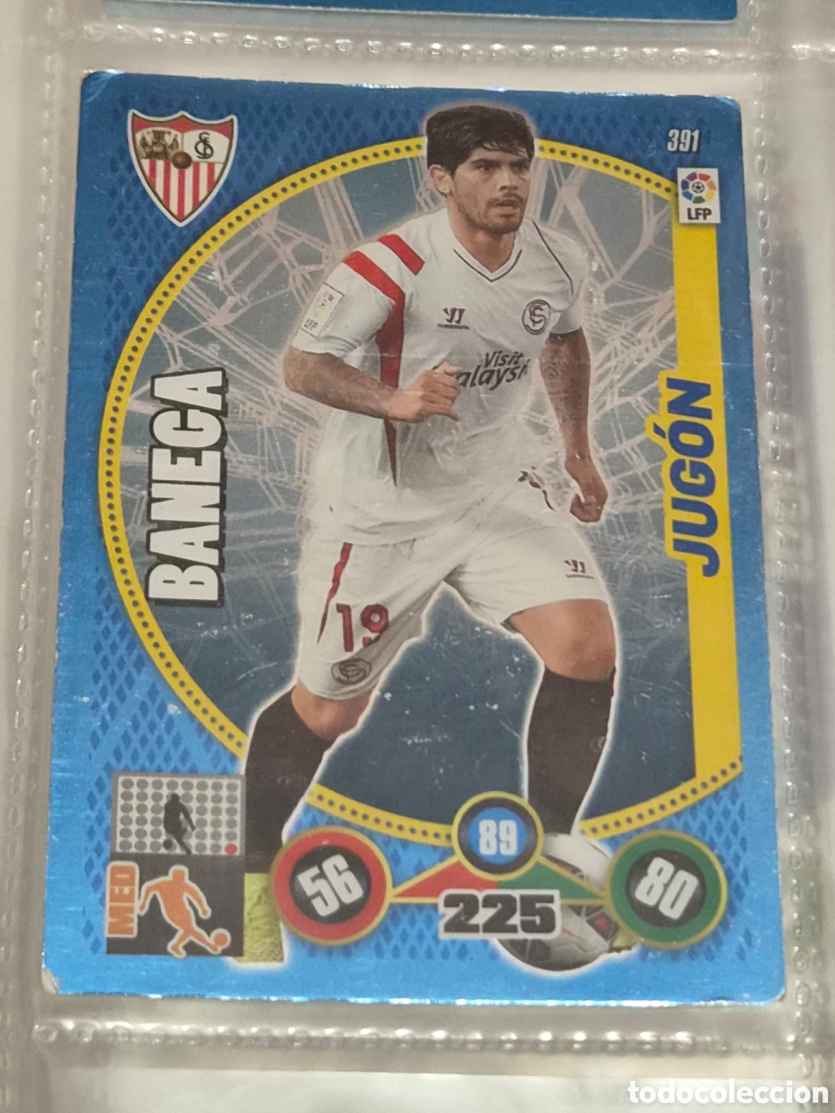 Trading Cards: 381 - BANEGA , SEVILLA JUGON ADRENALYN 2014-2015