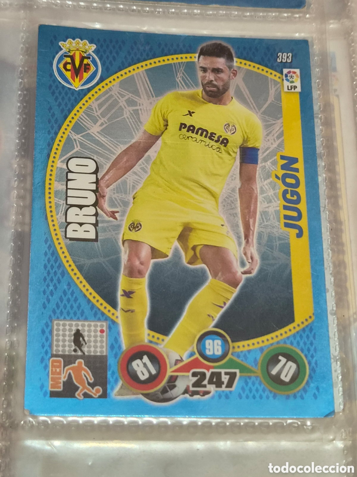 Trading Cards: 393 - BRUNO, VILLARREAL JUGON ADRENALYN 2014-2015