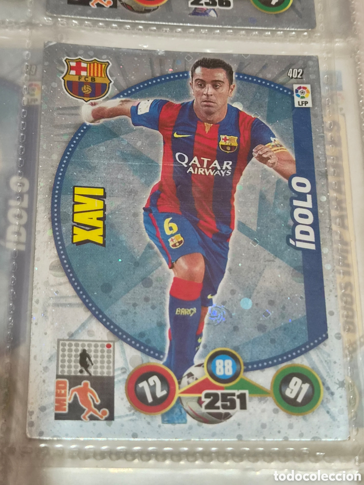 Trading Cards: 402 - XAVI, BARCELONA IDOLO ADRENALYN 2014-2015