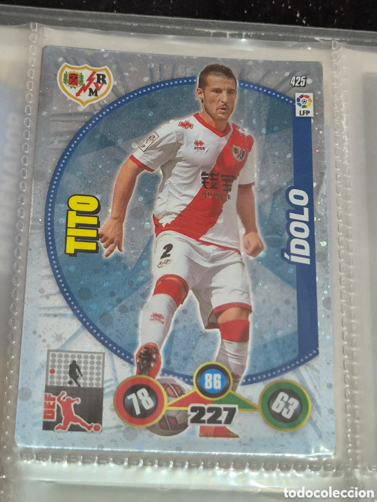 Trading Cards: 425 - TITO , RAYO VALLECANO IDOLO ADRENALYN 2014-2015