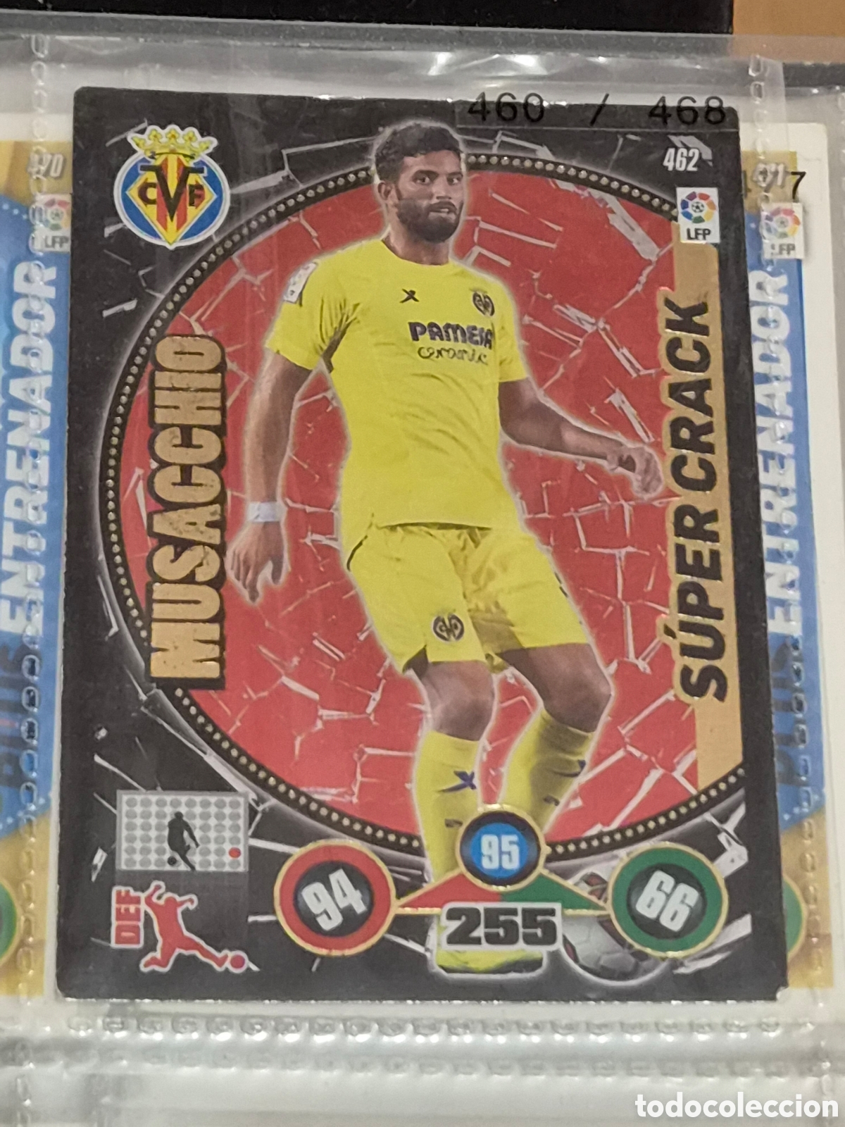 Trading Cards: 462 - MUSACCHIO, VILLARREAL SUPER CRACK ADRENALYN 2014-2015