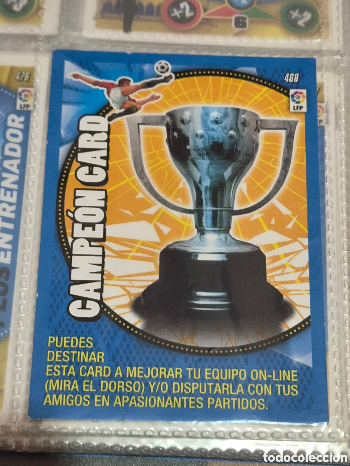 Trading Cards: 468 - CAMPEON CARD ADRENALYN 2014-2015