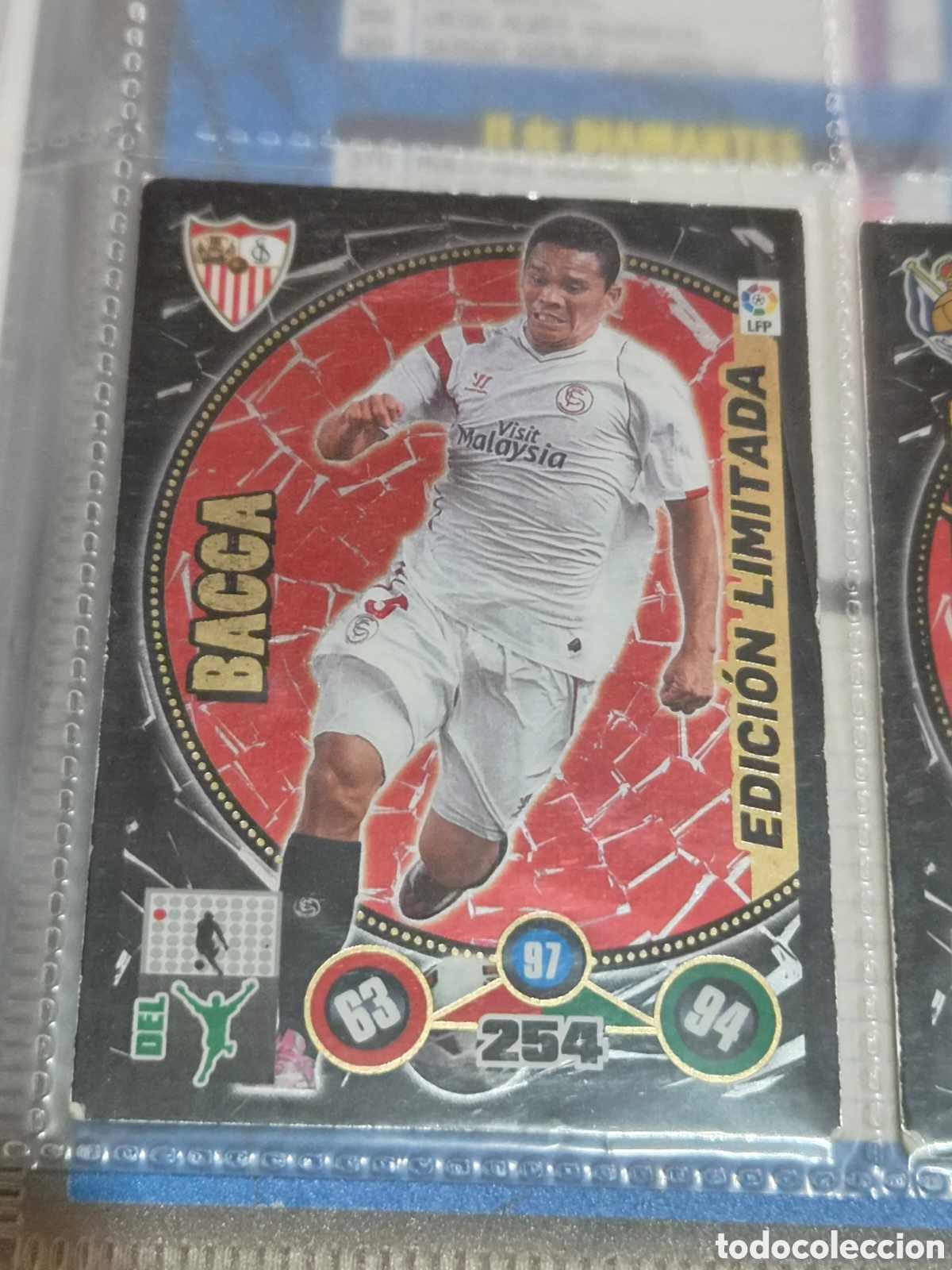 Trading Cards: BACCA, SEVILLA EDICI&Oacute;N LIMITADA ADRENALYN 2014-2015