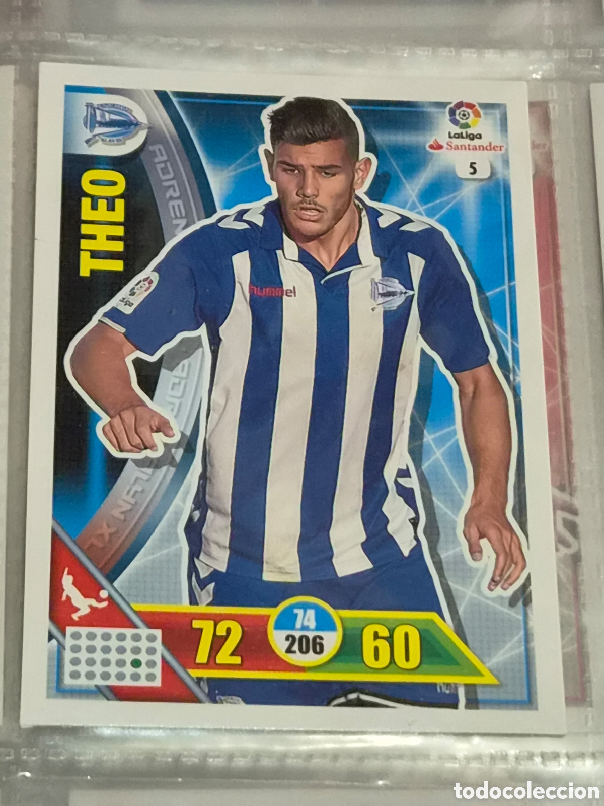 Trading Cards: 5 - THEO , ALAVES ADRENALYN 2016 2017