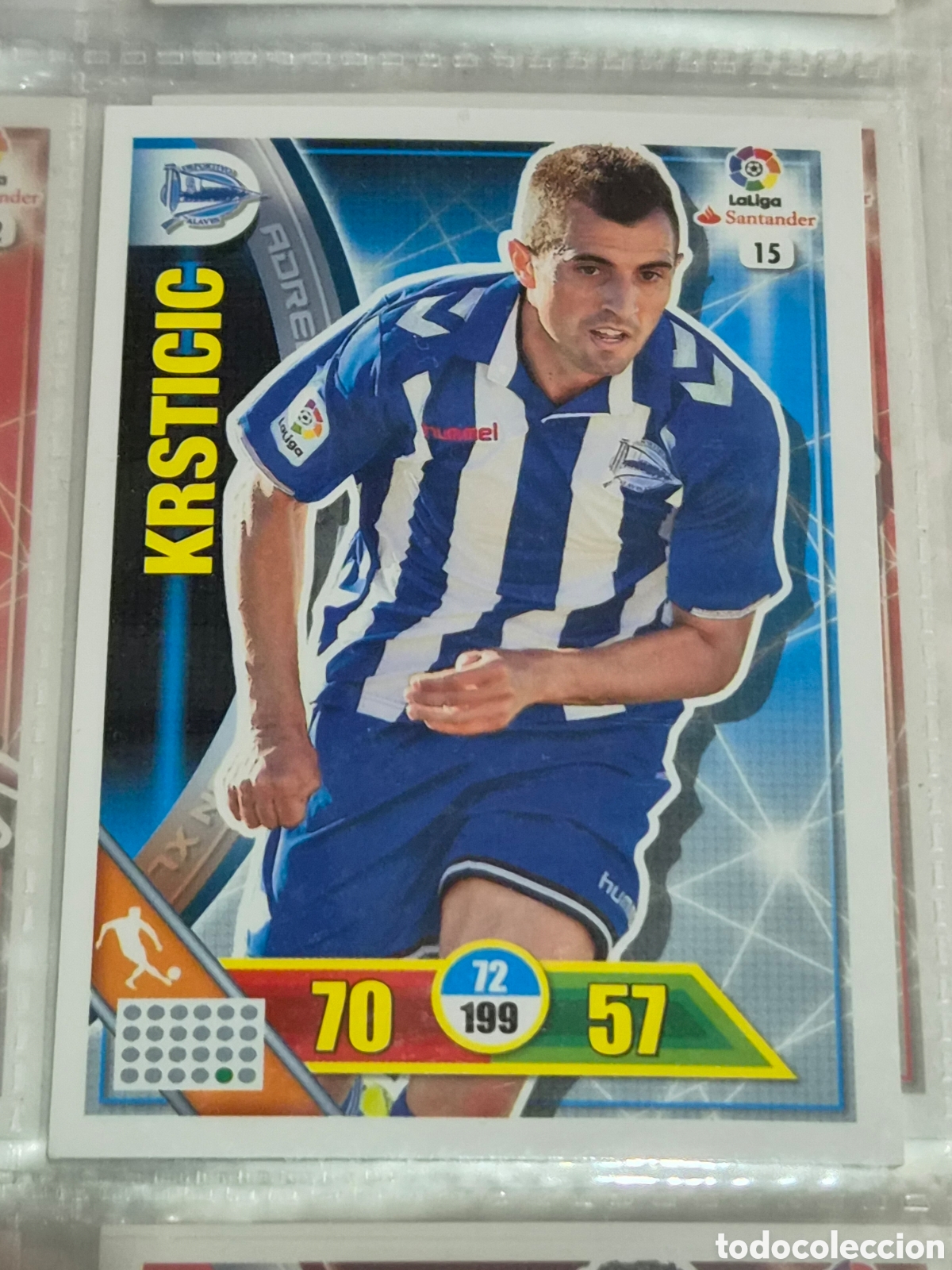 Trading Cards: 15 - KRSTICIC , ALAVES ADRENALYN 2016 2017