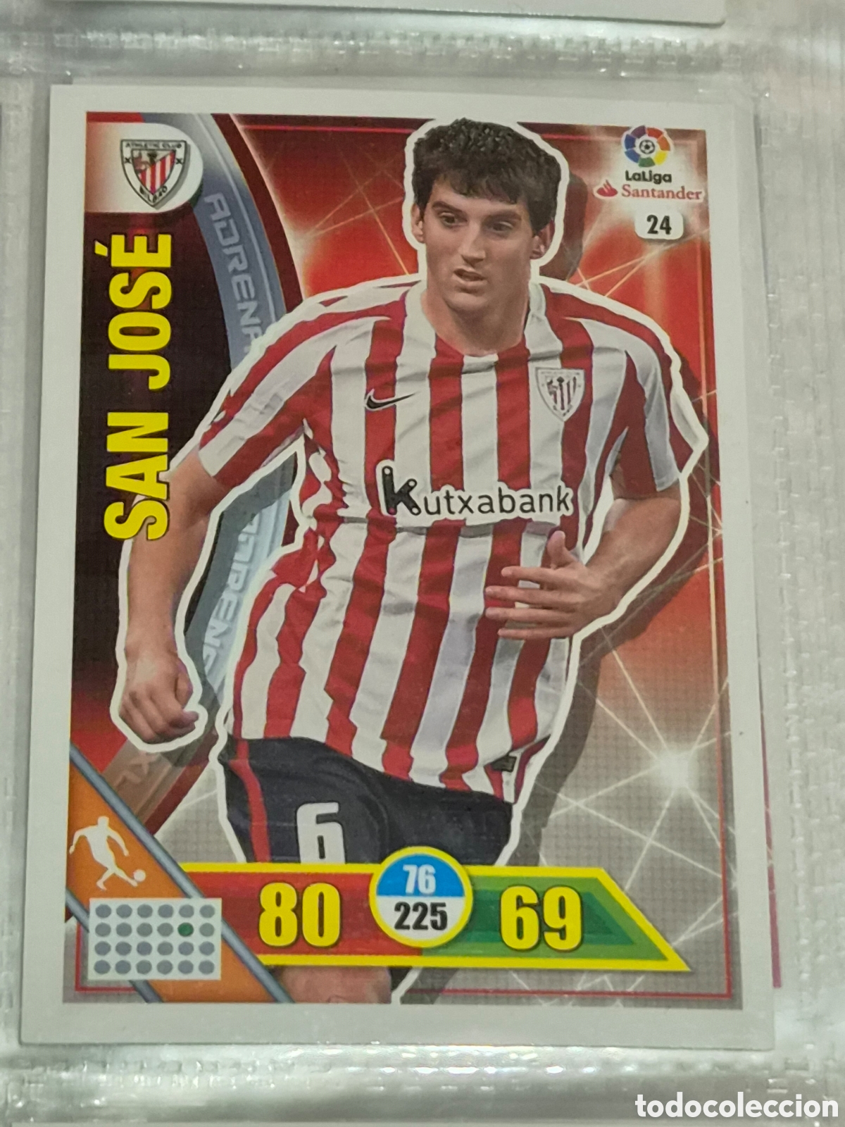 Trading Cards: 24 - SAN JOS&Eacute;, AT.BILBAO ADRENALYN 2016 2017